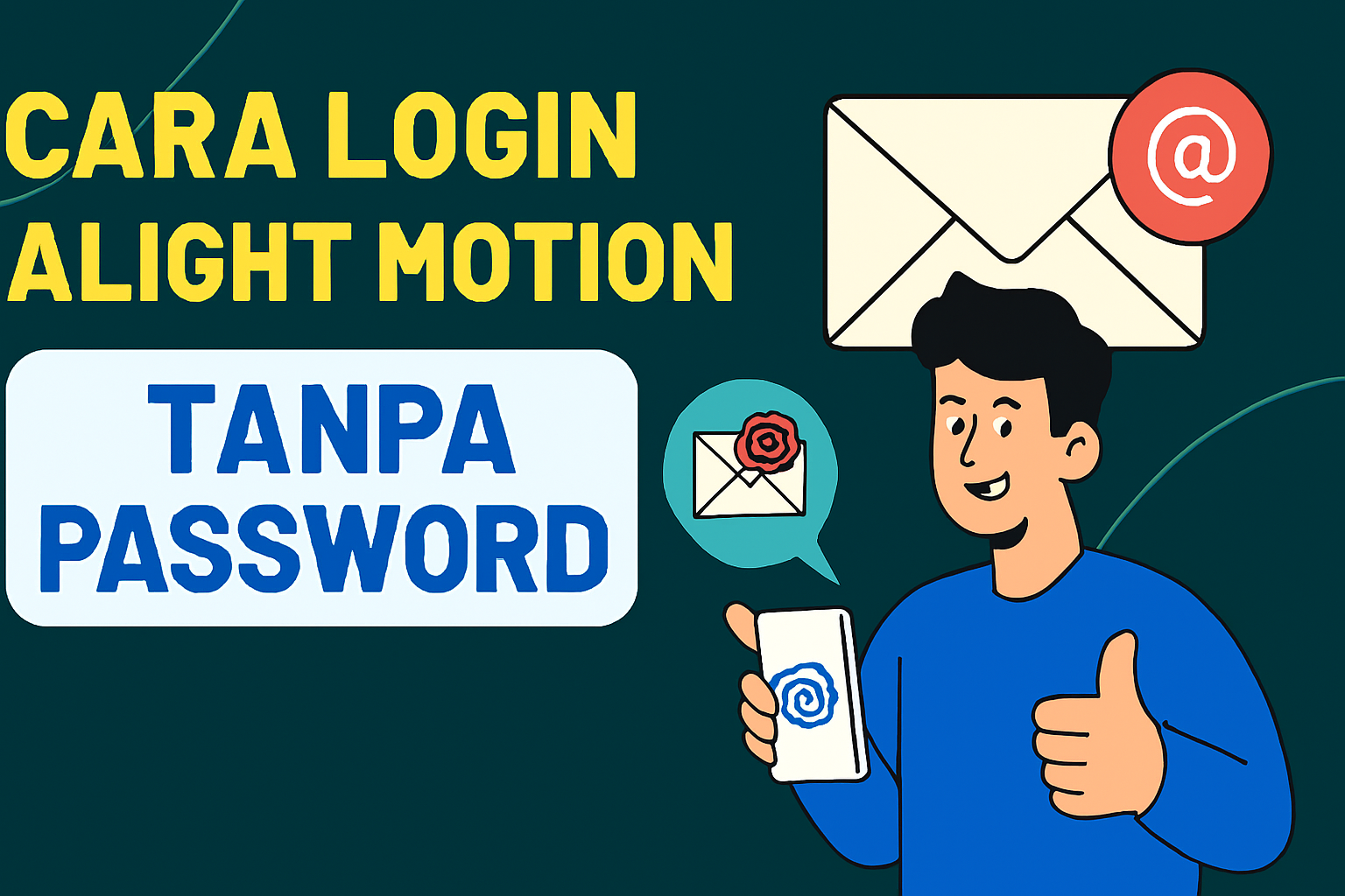 Cara Login Alight Motion via Email Tanpa Password: Tinggal Klik Link di Inbox, Bro!